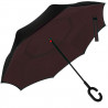 Ветрозащитный зонт "Up-Brella", коричневый