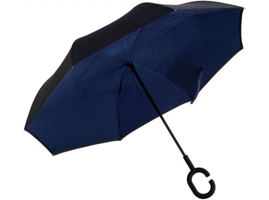 Вітрозахисний парасольку "Up-Brella", темно-синій купить в интернет магазине подарков ПраздникШоп