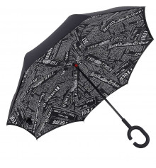 Вітрозахисний парасольку "Up-Brella", journal black купить в интернет магазине подарков ПраздникШоп