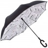 Ветрозащитный зонт "Up-Brella", journal white