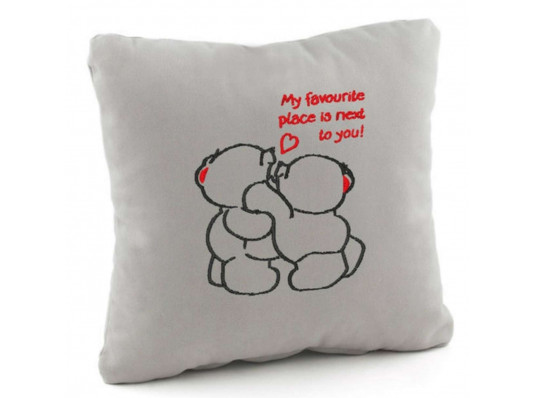 Подушка «Люблю бути поруч з тобою», 4 кольори купить в интернет магазине подарков ПраздникШоп