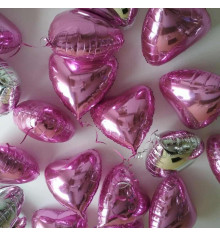 Фольгірованние серця з гелієм 18 "/ 45 см, 7 кольорів купить в интернет магазине подарков ПраздникШоп