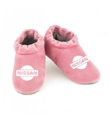 Тапочки-комфорты "Nissan", светло-розовые купить в интернет магазине подарков ПраздникШоп