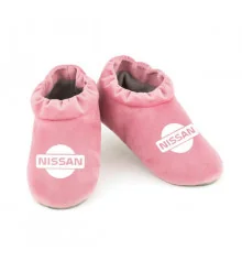 Тапочки-комфорты "Nissan", светло-розовые купить в интернет магазине подарков ПраздникШоп