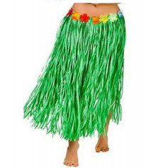 Гавайская юбка, зеленая (75 см.) купить в интернет магазине подарков ПраздникШоп