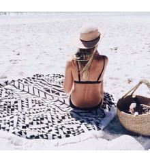 Пляжный коврик "Black Style" купить в интернет магазине подарков ПраздникШоп
