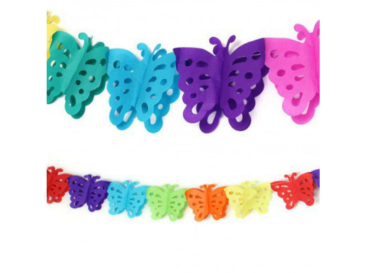 Гирлянда 3D "Бабочки" купить в интернет магазине подарков ПраздникШоп