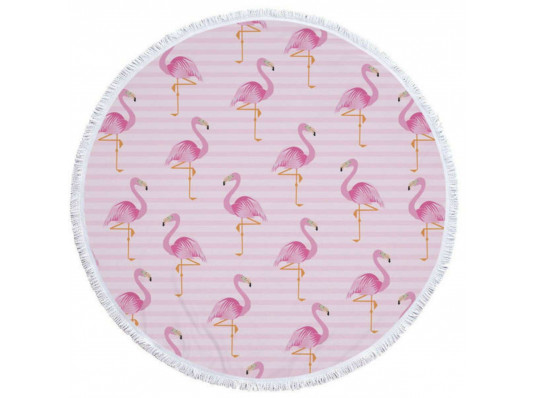 Пляжний килимок "Flamingo" купить в интернет магазине подарков ПраздникШоп