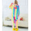 Пижама-кигуруми "Единорог радужный" (Размер M) купить в интернет магазине подарков ПраздникШоп