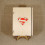 Блокнот с деревянной обложкой "Superman", А5 купить в интернет магазине подарков ПраздникШоп