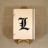 Блокнот с деревянной обложкой "Иероглиф"