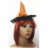 Шляпка Ведьмы на обруче (оранжевая)