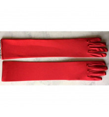 Перчатки эластан длинные (красные) купить в интернет магазине подарков ПраздникШоп