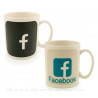 Чашка - хамелеон "Facebook"