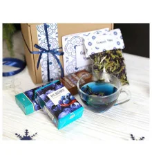 Подарунковий набір "Синій чай" купить в интернет магазине подарков ПраздникШоп