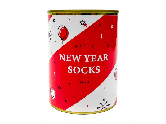 Законсервовані шкарпетки "New Year socks" купить в интернет магазине подарков ПраздникШоп
