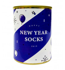 Законсервированные носки «Новогодние носки" купить в интернет магазине подарков ПраздникШоп