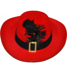 Шляпа мушкетера, детская купить в интернет магазине подарков ПраздникШоп