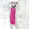 Пижама-кигуруми "Единорог розовый с крыльями" (Размер L)