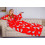 Плед с рукавами из микрофибры "Котики", красный купить в интернет магазине подарков ПраздникШоп