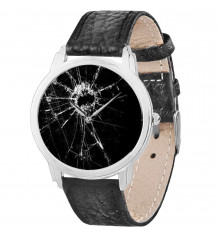 Наручные часы "Разбитое стекло" купить в интернет магазине подарков ПраздникШоп