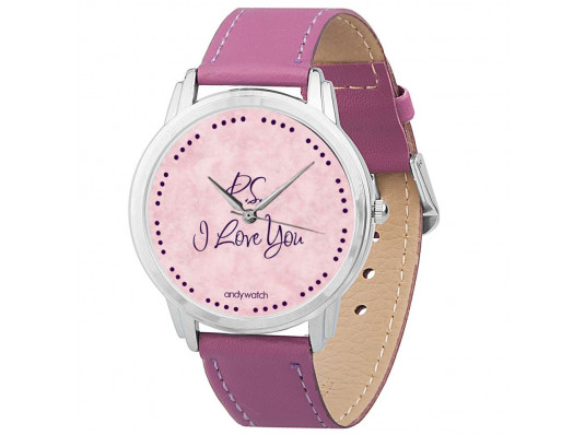Наручные часы "p.s. I love you" купить в интернет магазине подарков ПраздникШоп