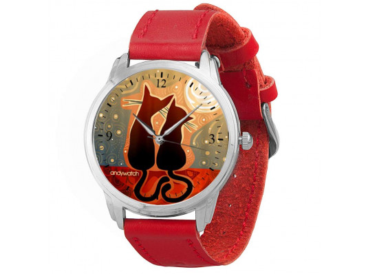 Наручные часы "Котики" купить в интернет магазине подарков ПраздникШоп