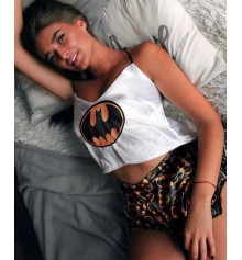 Шёлковая пижама "Batman" купить в интернет магазине подарков ПраздникШоп