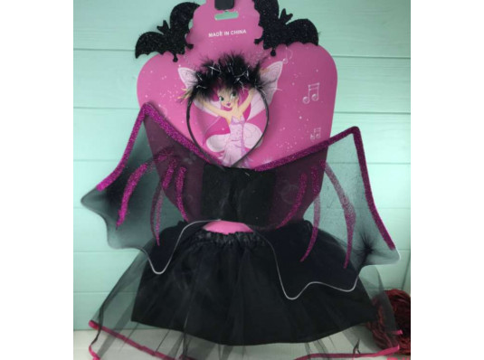 Набор "Летучая мышь",крылья, юбка и обруч купить в интернет магазине подарков ПраздникШоп