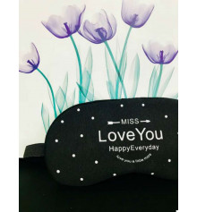 Маска для сну з гелем "Love You" купить в интернет магазине подарков ПраздникШоп