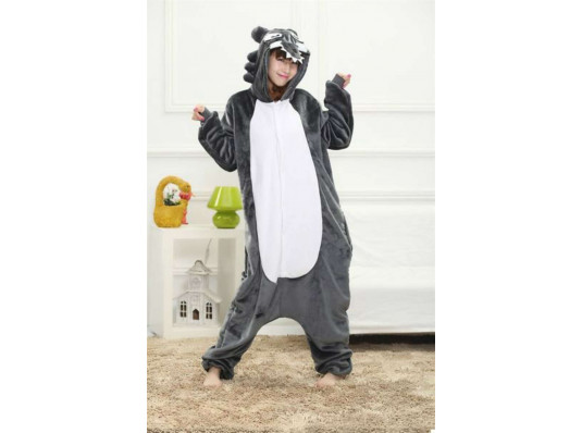 Пижама-кигуруми "Волк" (Размер М) купить в интернет магазине подарков ПраздникШоп