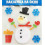 Наклейка гелевая на окно "Снеговик " купить в интернет магазине подарков ПраздникШоп