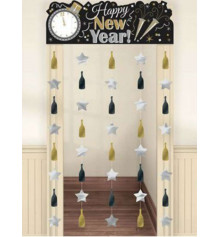 Украшение на дверь "Happy New Year" купить в интернет магазине подарков ПраздникШоп