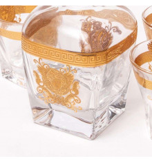 Набор для виски "Butterfly Preface", золотистый №1 купить в интернет магазине подарков ПраздникШоп