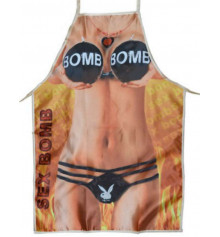Прикольный фартук "Sex bomb" купить в интернет магазине подарков ПраздникШоп