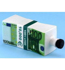 Графин-штоф "Пачка 100 Євро" купить в интернет магазине подарков ПраздникШоп