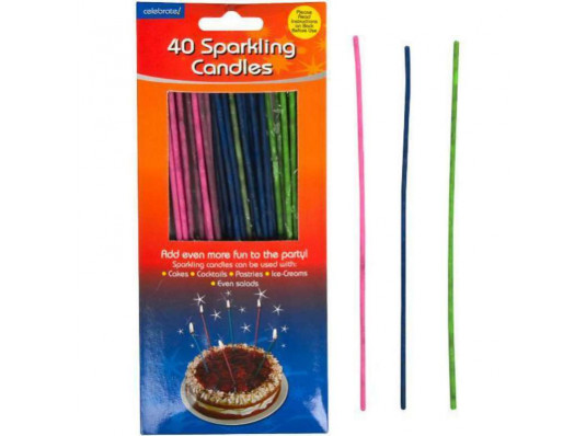 Свечи для торта "Спагетти" купить в интернет магазине подарков ПраздникШоп