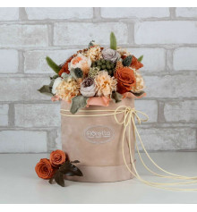 Букет з стабілізованих квітів "Дивне поруч", 20х25 см. купить в интернет магазине подарков ПраздникШоп