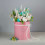 Букет з стабілізованих квітів "Ніжність", 20х25 см. купить в интернет магазине подарков ПраздникШоп