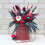 Букет з стабілізованих квітів "Королівська розкіш", 20х25 см. купить в интернет магазине подарков ПраздникШоп