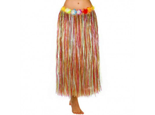 Гавайская юбка, радуга (75 см.) купить в интернет магазине подарков ПраздникШоп
