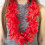 Гавайские леи "Гибискус", (красные) купить в интернет магазине подарков ПраздникШоп