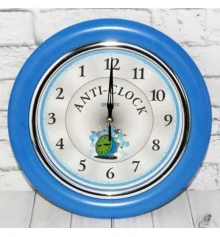 Годинник "Та яка різниця", сині купить в интернет магазине подарков ПраздникШоп