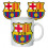 Чашка "Барселона" купить в интернет магазине подарков ПраздникШоп