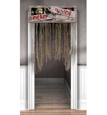 Декорація на двері "Dead inside" купить в интернет магазине подарков ПраздникШоп
