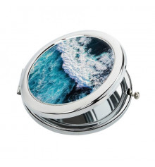 Карманное зеркало "Океан" купить в интернет магазине подарков ПраздникШоп