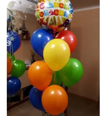 Композиція "Гелієві кульки" купить в интернет магазине подарков ПраздникШоп