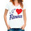 Футболка з принтом жіноча "Я люблю фітнес" купить в интернет магазине подарков ПраздникШоп