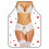 Прикольный фартук "Девушка в белом белье" купить в интернет магазине подарков ПраздникШоп