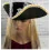 Шляпа "Треуголка пиратки" с кружевом купить в интернет магазине подарков ПраздникШоп
